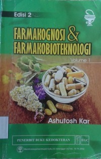 Farmakognosi & Farmakobioteknologi  1