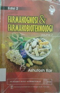 Farmakognosi & Farmakobioteknologi 2