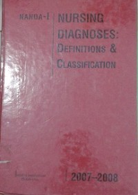 Nanda I Nursing Diagnoses: Definitions & Classification 2007-2008
