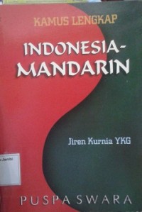 Kamus Lengkap Indonesia Mandarin