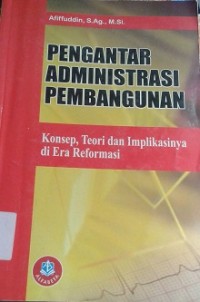 Pengantar Administrasi Pembangunan