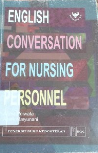 Image of English Conversation For Nursing Personnel