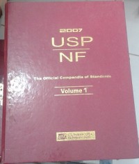 Image of 2007 USP NF Vol. 1