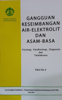 Gangguan Keseimbangan Air-Elektrolit dan Asam-Basa