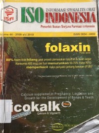 Image of ISO Indonesia : Informasi Spesialite Obat Vol. 44 2009 s/d 2010